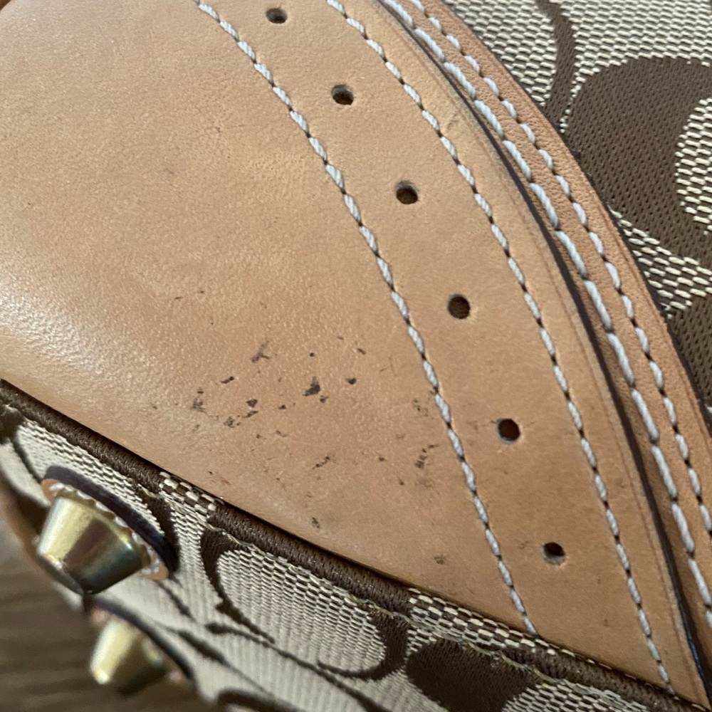 Authentic Monogram Coach Purse - Picture 6 of 6